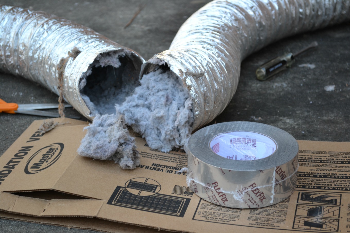 how to install dryer vent